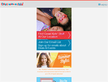 Tablet Screenshot of onceuponachildsaintjohn.com